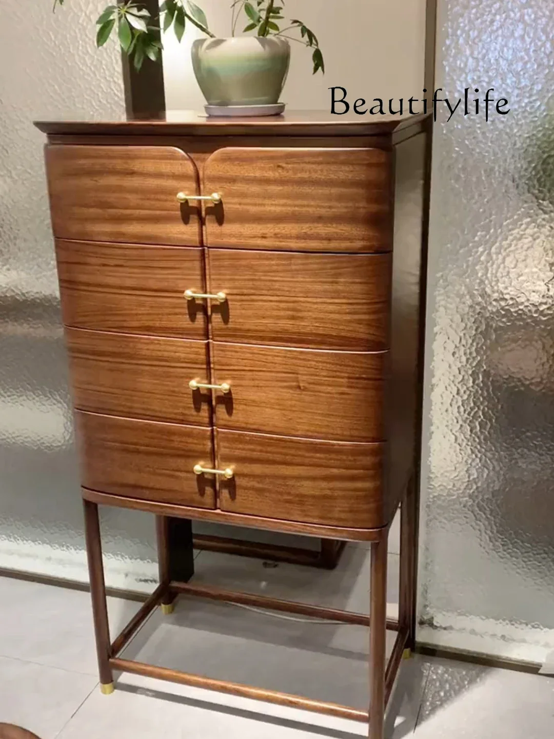 XS New Chinese Solid Wood Four Or Five Chest Cabinets, Living Room Storage Storage Cabinets, Drawer Cabinets Against The Wall
XS New Chinese Solid Wood Four Or Five Chest Cabinets, Living Room Storage Storage Cabinets, Drawer Cabinets Against The Wall