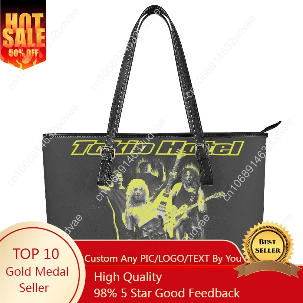 Germany Rock Band Tokio Hotel Custom Handbag Womens Mens Personalized Tote Bag Shoulder Bag Business Leather Purse Travel Bag
Germany Rock Band Tokio Hotel Custom Handbag Womens Mens Personalized Tote Bag Shoulder Bag Business Leather Purse Travel Bag