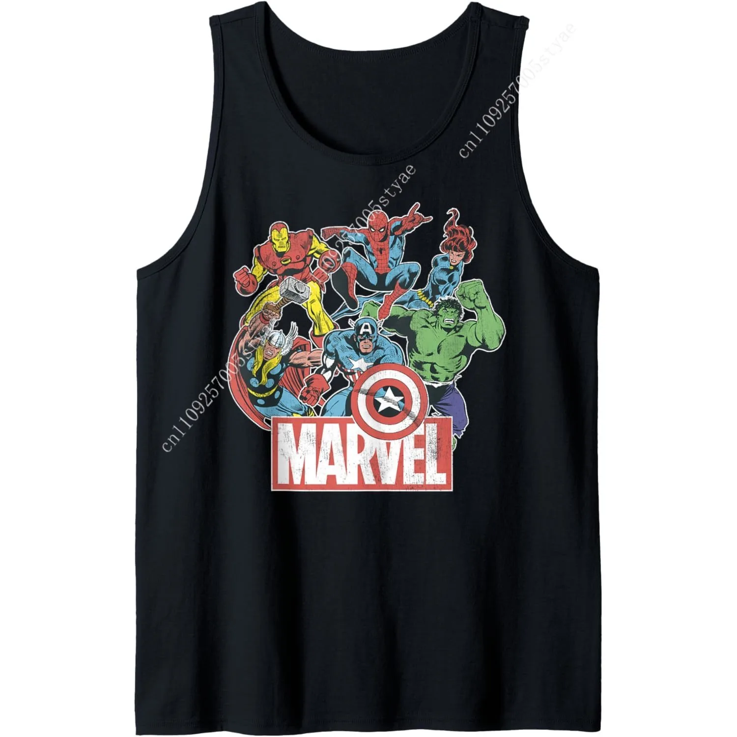 Marvel Avengers Team Retro Comic Vintage Tank Top Small
Marvel Avengers Team Retro Comic Vintage Tank Top Small