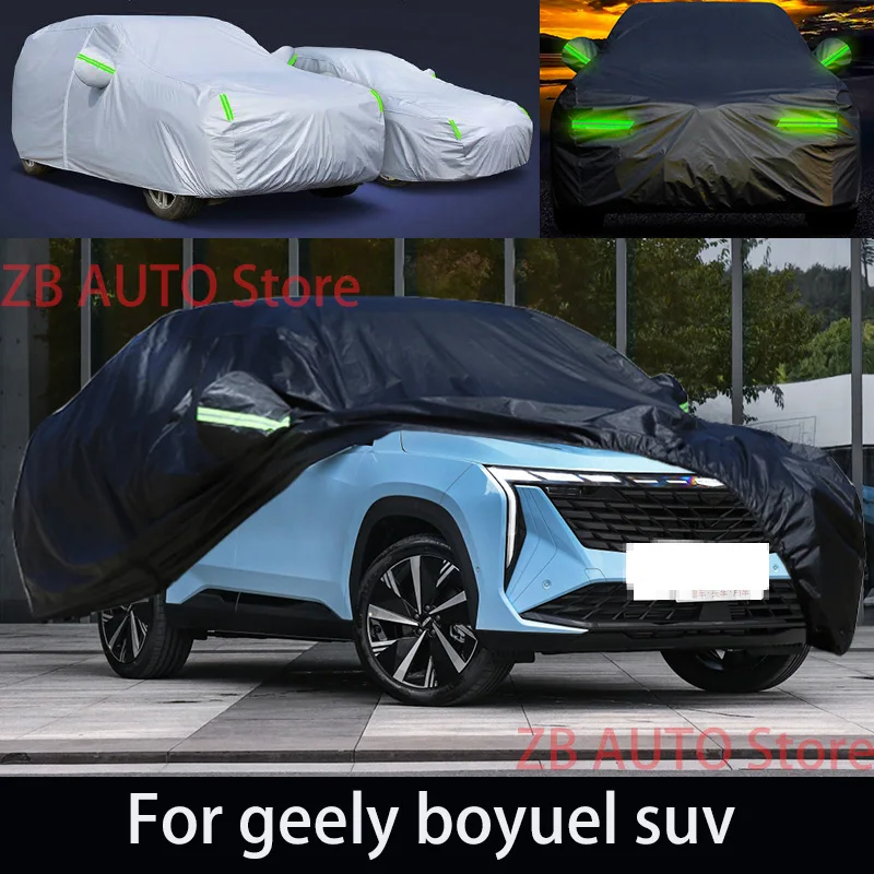 For geely boyuel suv Outdoor Protection Full Car Covers Snow Cover Sunshade Waterproof Dustproof Exterior Car accessories
For geely boyuel suv Outdoor Protection Full Car Covers Snow Cover Sunshade Waterproof Dustproof Exterior Car accessories