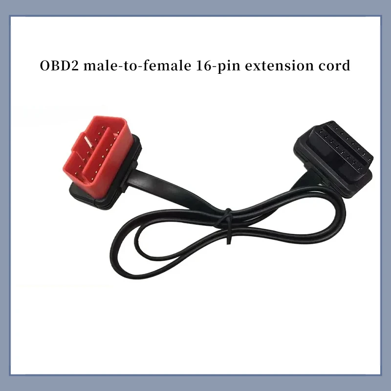 Удлинительный кабель OBD2, 16-контактный разъем «папа-мама», 0,6 м, 8-ядерный, плоский, прямоугольный, автомобильная диагностика
Удлинительный кабель OBD2, 16-контактный разъем «папа-мама», 0,6 м, 8-ядерный, плоский, прямоугольный, автомобильная диагностика