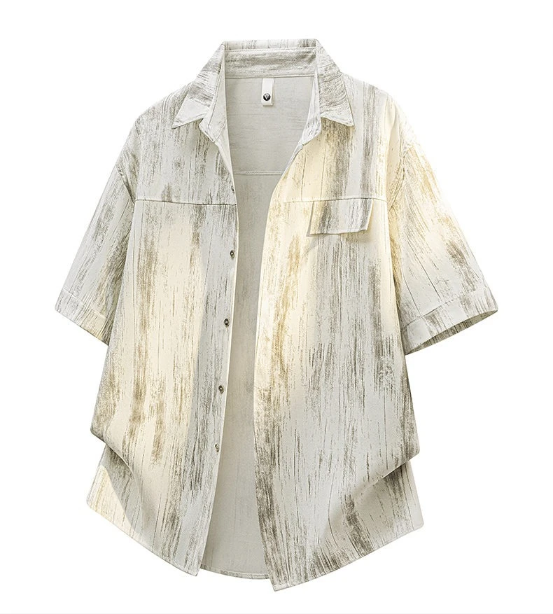 Summer New style Men's High-Quality Comfortable Versatile Breathable Cardigan Men Fashion Trend Casual Lapel Short Sleeve Shirt
Summer New style Men's High-Quality Comfortable Versatile Breathable Cardigan Men Fashion Trend Casual Lapel Short Sleeve Shirt