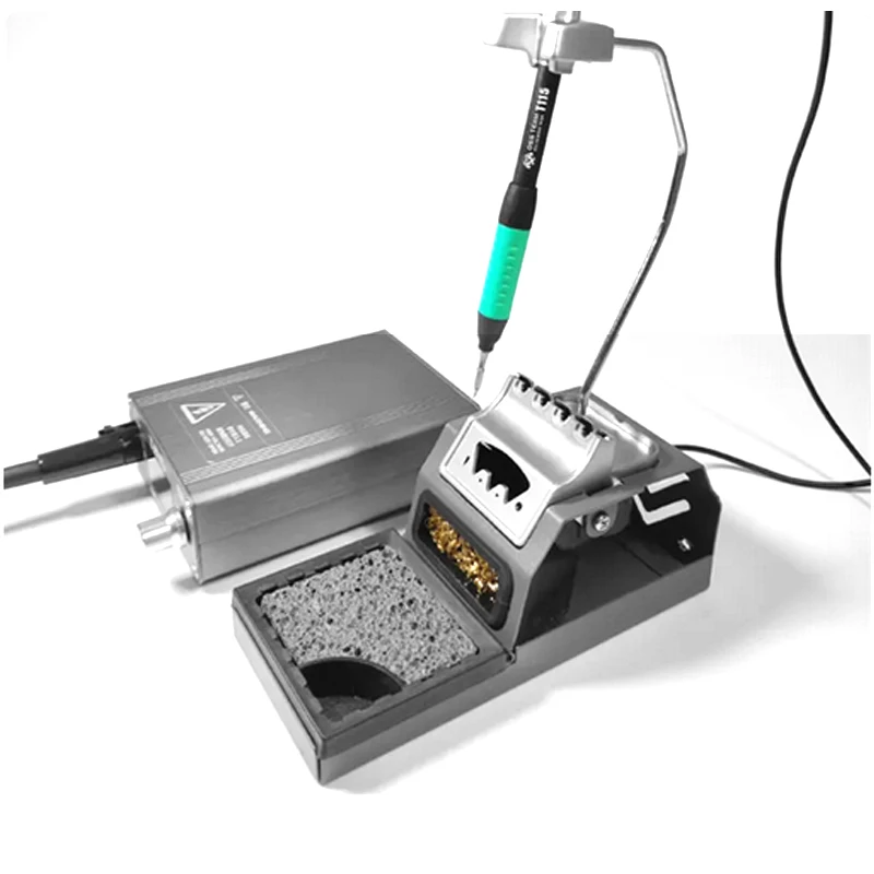 OSS T115 Electric Soldering Iron with Temperature Control PCB Soldering Station For Phone Motherboard Solder Welding Repair Tool
OSS T115 Electric Soldering Iron with Temperature Control PCB Soldering Station For Phone Motherboard Solder Welding Repair Tool
