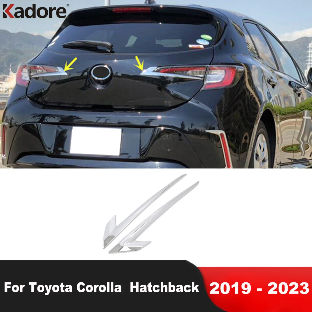 For Toyota Corolla 2019 2020 2021 2022 2023 Hatchback Car Rear Tail Light Lamp Cover Trim Tailight Eyelid Strips Accessories
For Toyota Corolla 2019 2020 2021 2022 2023 Hatchback Car Rear Tail Light Lamp Cover Trim Tailight Eyelid Strips Accessories