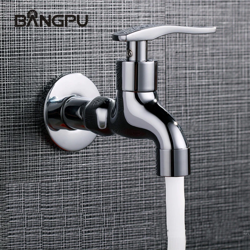 BANGPU Wall Mounted Bibcock Washing Machine Faucet Bathroom Tap Faucet Brass Laundry Cold Water Tap Outdoor Garden Faucet,Chrome
BANGPU Wall Mounted Bibcock Washing Machine Faucet Bathroom Tap Faucet Brass Laundry Cold Water Tap Outdoor Garden Faucet,Chrome