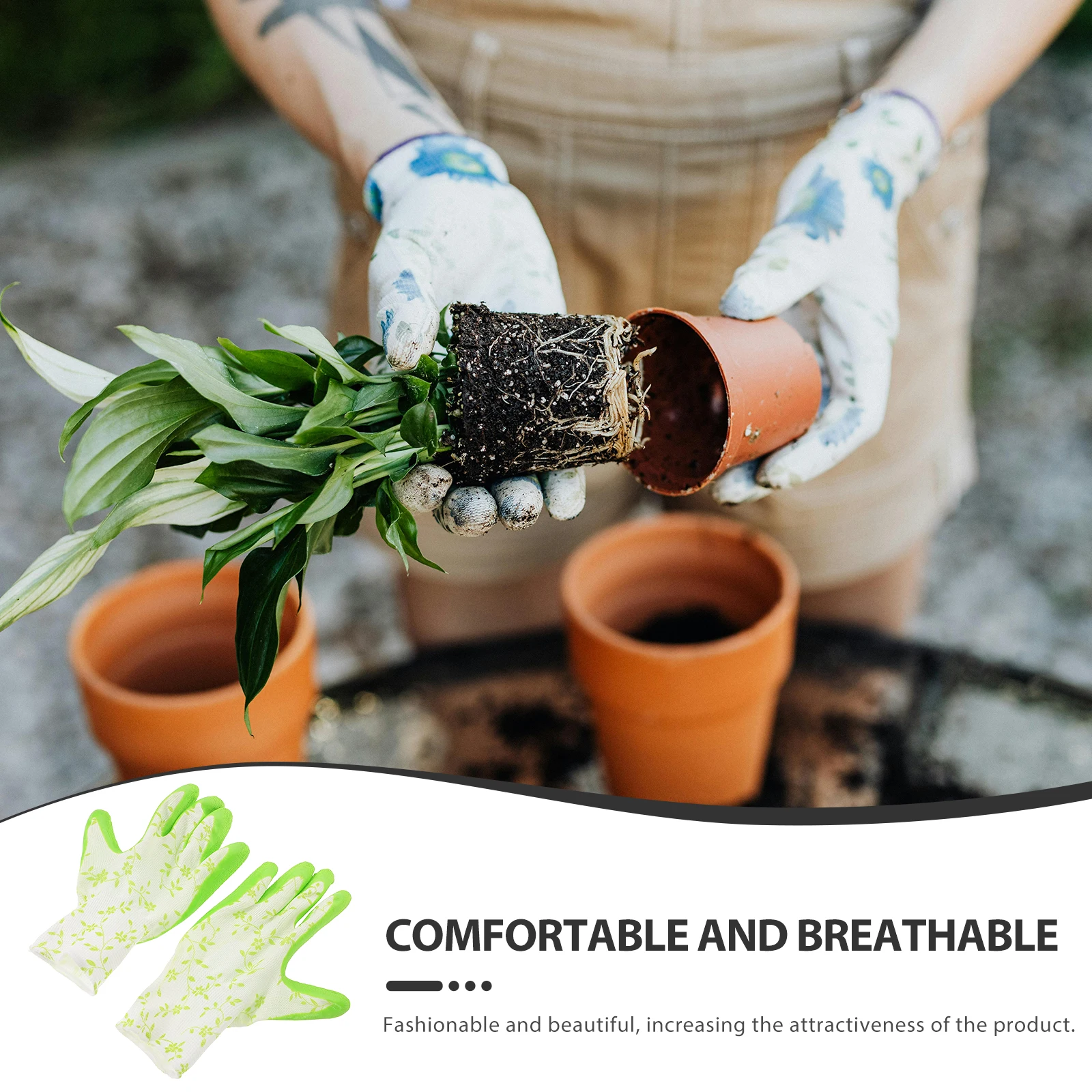 1Pair Garden Gardening Gloves Thorn Resistant Waterproof Durable Small Gardening Gloves for Women Outdoor Work Heavy Duty Use
1Pair Garden Gardening Gloves Thorn Resistant Waterproof Durable Small Gardening Gloves for Women Outdoor Work Heavy Duty Use