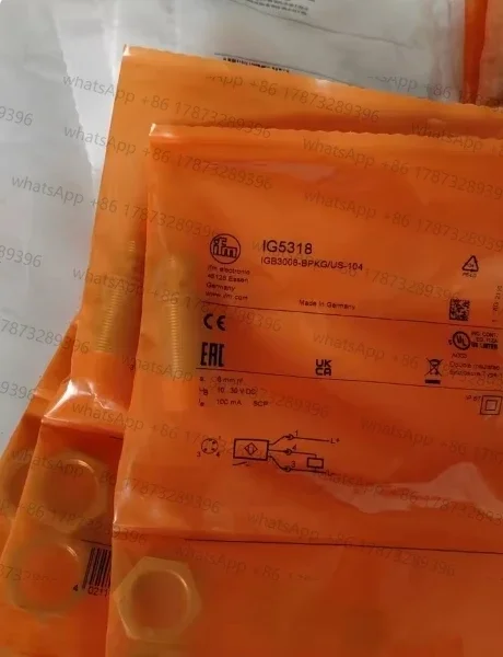 IG5319 IG5318 IG5336 IG5337 IG5339 New High Quality Proximity Switch Inductive Sensor
IG5319 IG5318 IG5336 IG5337 IG5339 New High Quality Proximity Switch Inductive Sensor