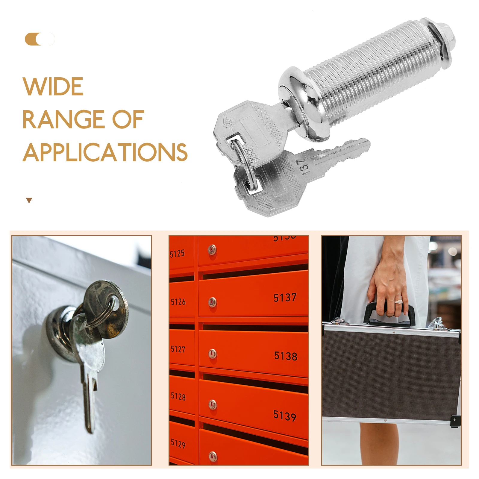 Small Round Lock Cabinet Desk Drawer Locks Heavy Duty Security Zinc Alloy File Showcase Cupboard Storage Hardware for RV Tool
Small Round Lock Cabinet Desk Drawer Locks Heavy Duty Security Zinc Alloy File Showcase Cupboard Storage Hardware for RV Tool