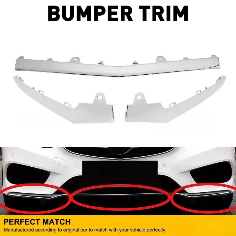 Хромированная накладка на передний бампер подходит для Mercedes-Benz W212 E-Class 2014-2016, украшение на передний бампер передней лопаты
Хромированная накладка на передний бампер подходит для Mercedes-Benz W212 E-Class 2014-2016, украшение на передний бампер передней лопаты