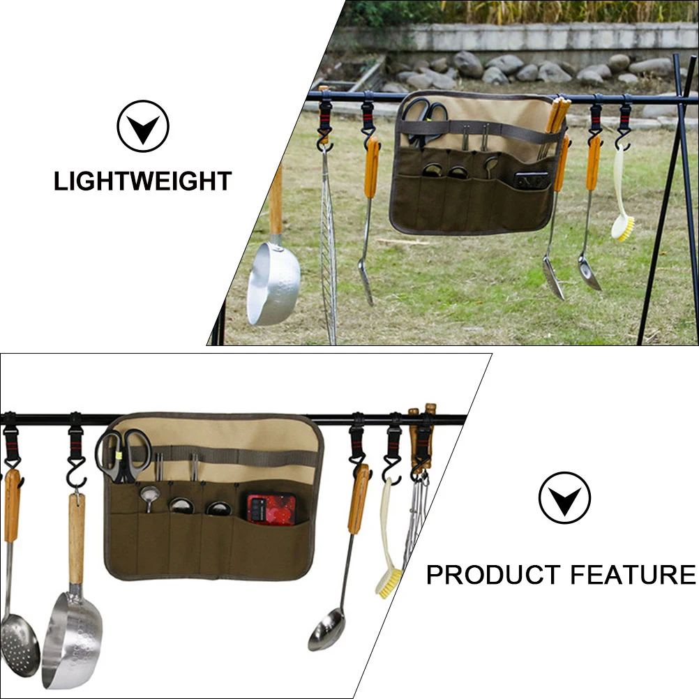 1pc Cutlery Storage Bag Portable Lightweight Camping Tableware Organizer Pouch Waterproof Canvas Picnic Utensil for Hiking
1pc Cutlery Storage Bag Portable Lightweight Camping Tableware Organizer Pouch Waterproof Canvas Picnic Utensil for Hiking