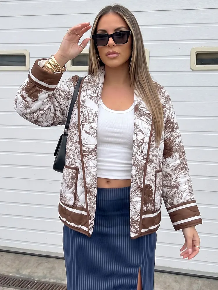 HH Womens Printed Jacket Open Front Pockets Outwears High Street Casual Vacation Fashion Party Long Sleeve Cardigan Coat
HH Womens Printed Jacket Open Front Pockets Outwears High Street Casual Vacation Fashion Party Long Sleeve Cardigan Coat
