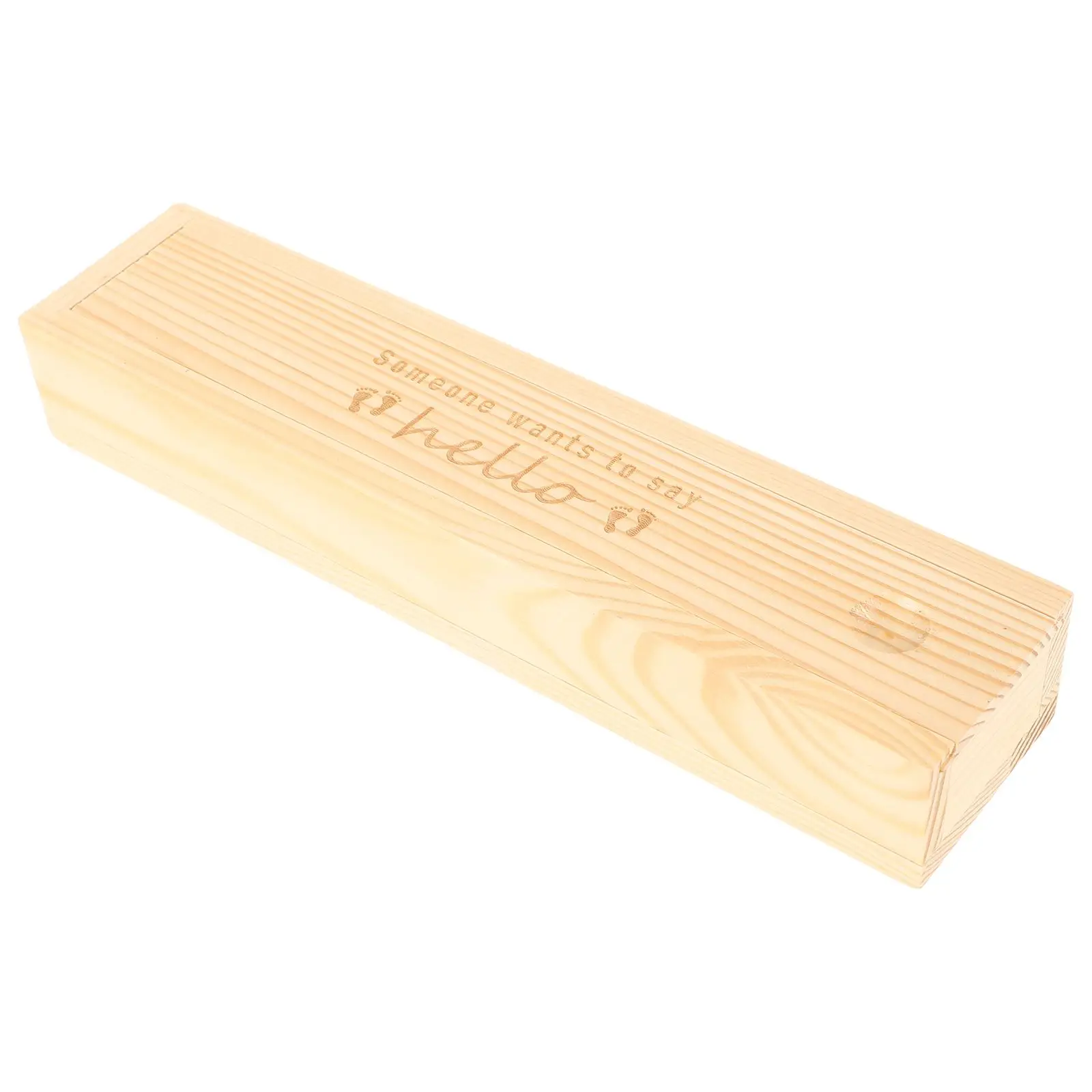 Pregnancy Test Stick Wooden Box Baby Announcement Storage Case Bins with Lids Female Keepsake
Pregnancy Test Stick Wooden Box Baby Announcement Storage Case Bins with Lids Female Keepsake