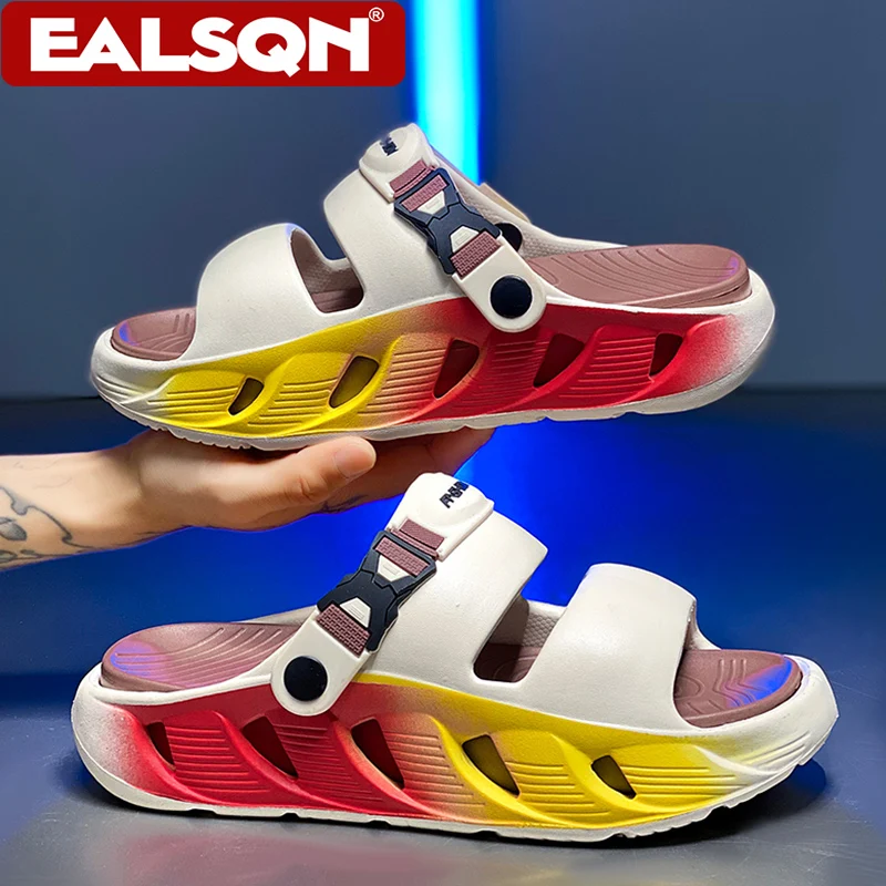 Men Slippers Summer EVA Soft-soled Platform Sandals Breathable Outdoor Sport Walking Beach Shoes
Men Slippers Summer EVA Soft-soled Platform Sandals Breathable Outdoor Sport Walking Beach Shoes