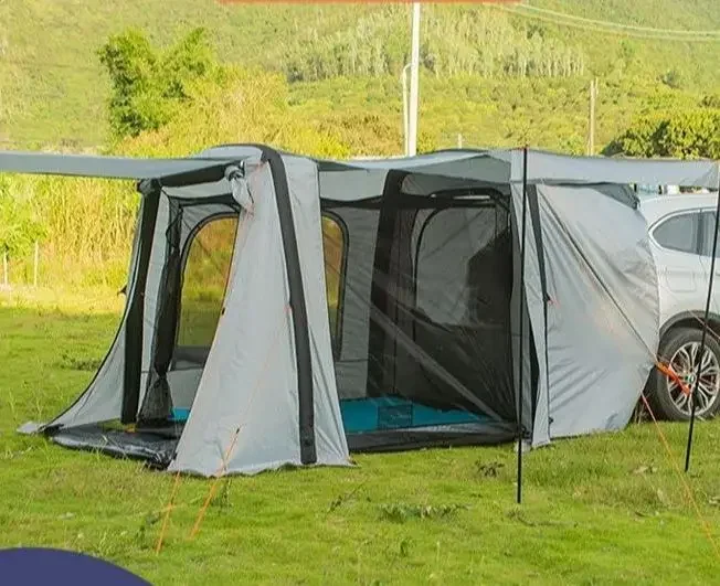 Inflatable tent camping outdoor portable camping supplies Car tail large tent shelter Oxford cloth canopy tent
Inflatable tent camping outdoor portable camping supplies Car tail large tent shelter Oxford cloth canopy tent