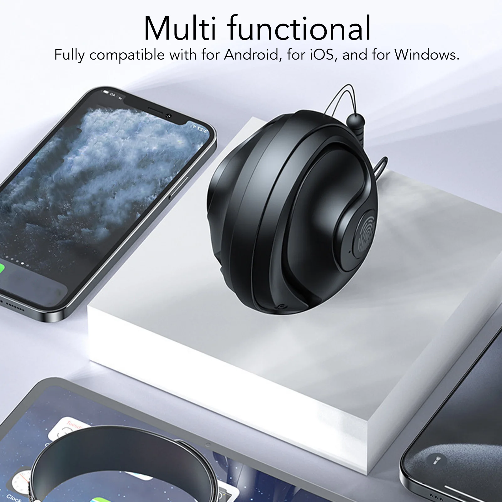 Translator Device 50mAh Language Translator Earhooks 3 Modes Support 144 Languages Online Translation Bluetooth 5.3 for Music
Translator Device 50mAh Language Translator Earhooks 3 Modes Support 144 Languages Online Translation Bluetooth 5.3 for Music