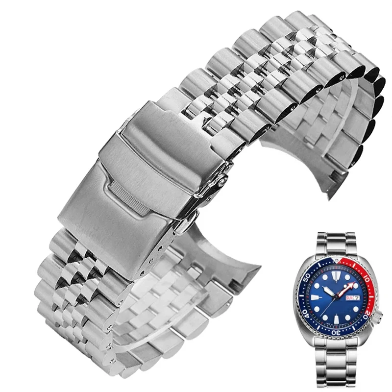 316L Stainless Watch Band For Seiko Abalone Series Turtles Prospex SRPA21 SRP777 SRPC25 SRP773 SRP775 SRP779 Bracelet 22mm Strap
316L Stainless Watch Band For Seiko Abalone Series Turtles Prospex SRPA21 SRP777 SRPC25 SRP773 SRP775 SRP779 Bracelet 22mm Strap