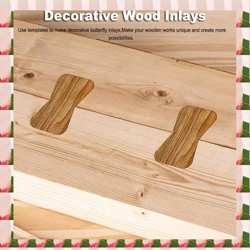 A57I Professional Butterfly Inlay Template And Router Templates Transparent Wooden Joint Marking Ruler Set For Woodworking
A57I Professional Butterfly Inlay Template And Router Templates Transparent Wooden Joint Marking Ruler Set For Woodworking