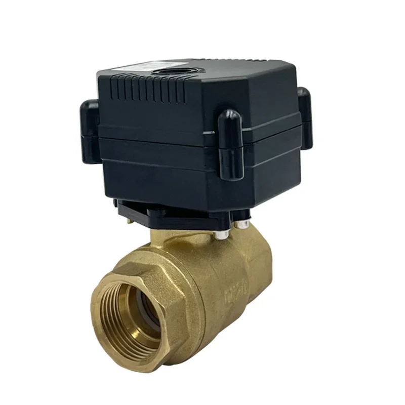 Two-way intelligent electric adjustment mini ball valve brass
Two-way intelligent electric adjustment mini ball valve brass