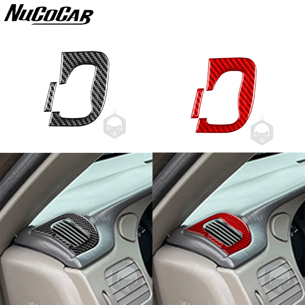 Для Chevrolet Impala 2000-2004, инструмент из углеродного волокна, отделка для левого выхода воздуха, аксессуары для салона автомобиля, декоративные наклейки
Для Chevrolet Impala 2000-2004, инструмент из углеродного волокна, отделка для левого выхода воздуха, аксессуары для салона автомобиля, декоративные наклейки