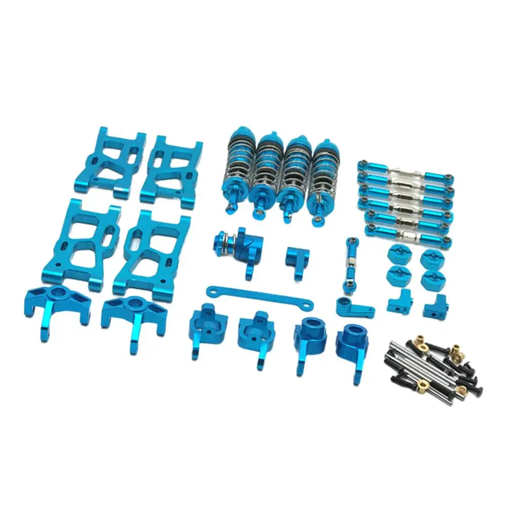 29 Pieces 1:14 Scale Metal Upgrade Accessories Parts Combo Kit for Wltoys 144001
29 Pieces 1:14 Scale Metal Upgrade Accessories Parts Combo Kit for Wltoys 144001