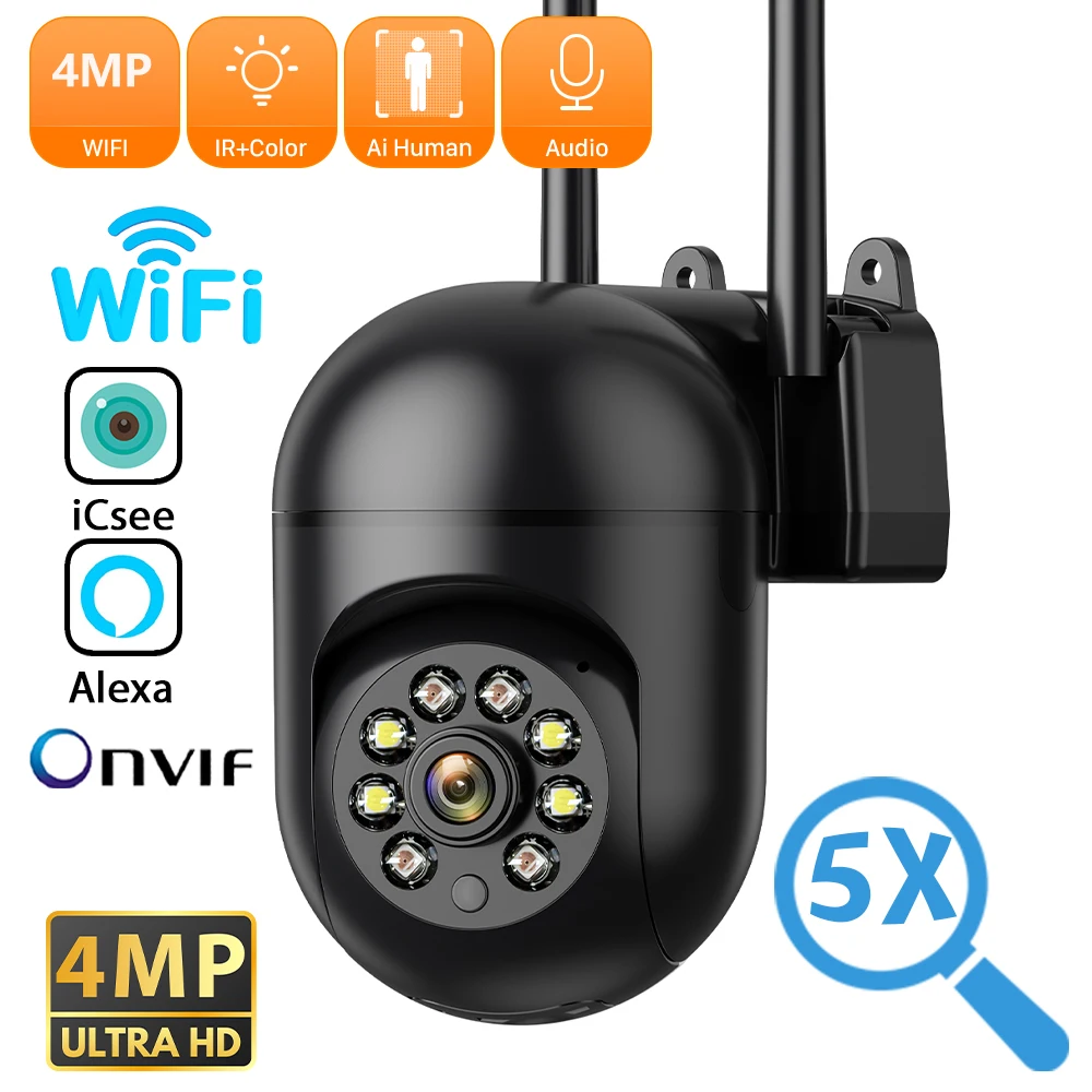 4MP2K ICSEE Wi-Fi камера наблюдения HD ночного видения Ai камера обнаружения человека домашняя камера безопасности двустороннее аудио 2,4G PTZ IP-камера
4MP2K ICSEE Wi-Fi камера наблюдения HD ночного видения Ai камера обнаружения человека домашняя камера безопасности двустороннее аудио 2,4G PTZ IP-камера