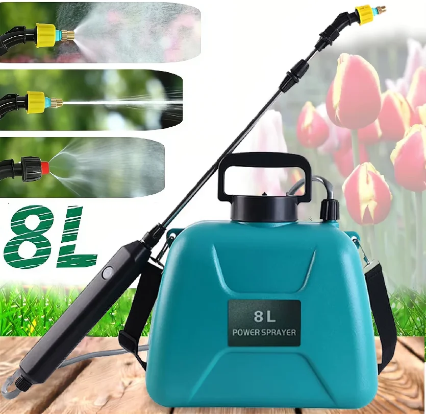 Shoulder Style Electric Sprayer 5/8L Watering Can With Spray Gun Automatic Garden Plant Mister USB Rechargeable Irrigation Tool
Shoulder Style Electric Sprayer 5/8L Watering Can With Spray Gun Automatic Garden Plant Mister USB Rechargeable Irrigation Tool