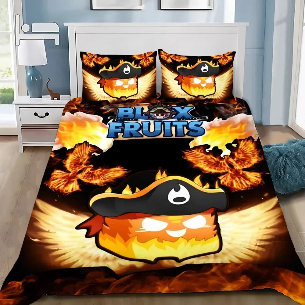 3D Cartoon Gamer B-blox fruits Duvet Cover Pillowcase Bedding Set Adult Boy Girl Bedroom Decoration Children Single Double Size
3D Cartoon Gamer B-blox fruits Duvet Cover Pillowcase Bedding Set Adult Boy Girl Bedroom Decoration Children Single Double Size