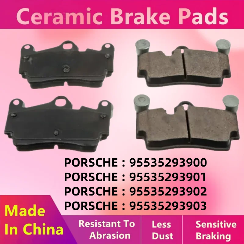 For Porsche Cayenne (9pa) (2003-2010) Rear Brake Pads 95535293900 95535293901 95535293902 95535293903/Auto Parts D978
For Porsche Cayenne (9pa) (2003-2010) Rear Brake Pads 95535293900 95535293901 95535293902 95535293903/Auto Parts D978