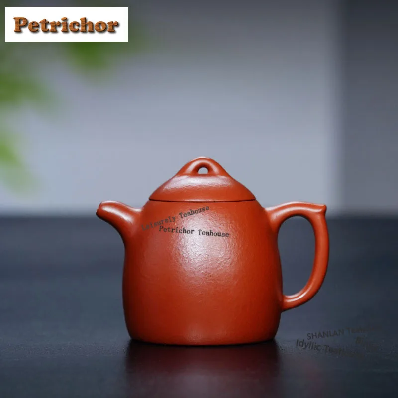 140ml Luxury Yixing Purple Clay Teapots Handmade Qin Quan Pot Raw Ore Zhu Mud Tea Making Kettle With Filter Zisha Tea Set Craft
140ml Luxury Yixing Purple Clay Teapots Handmade Qin Quan Pot Raw Ore Zhu Mud Tea Making Kettle With Filter Zisha Tea Set Craft