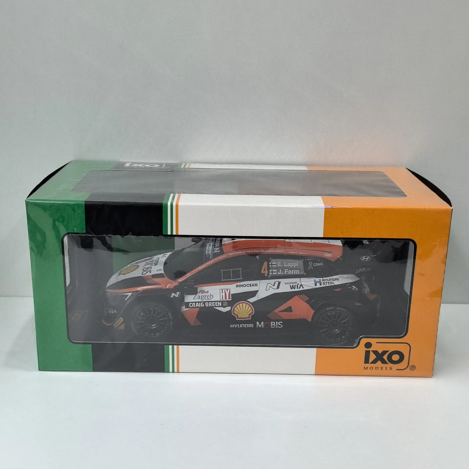 Diecast IXO 1/18 Scale HYUNDAI I20 N # 4 2023 RALLY1 Racing D7 Alloy Car Model
Diecast IXO 1/18 Scale HYUNDAI I20 N # 4 2023 RALLY1 Racing D7 Alloy Car Model