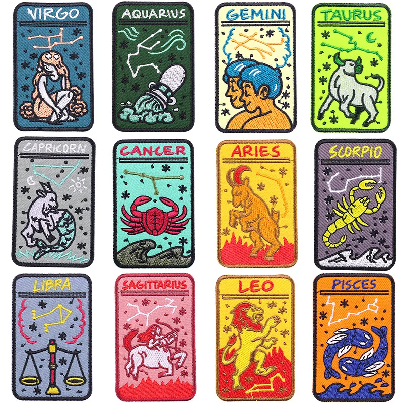 Iron On Patches for Clothes Leo Clothing Stickers Fabric Sewing Embroidered Patch Thermal Adhesive Applique Fusible Badges
Iron On Patches for Clothes Leo Clothing Stickers Fabric Sewing Embroidered Patch Thermal Adhesive Applique Fusible Badges
