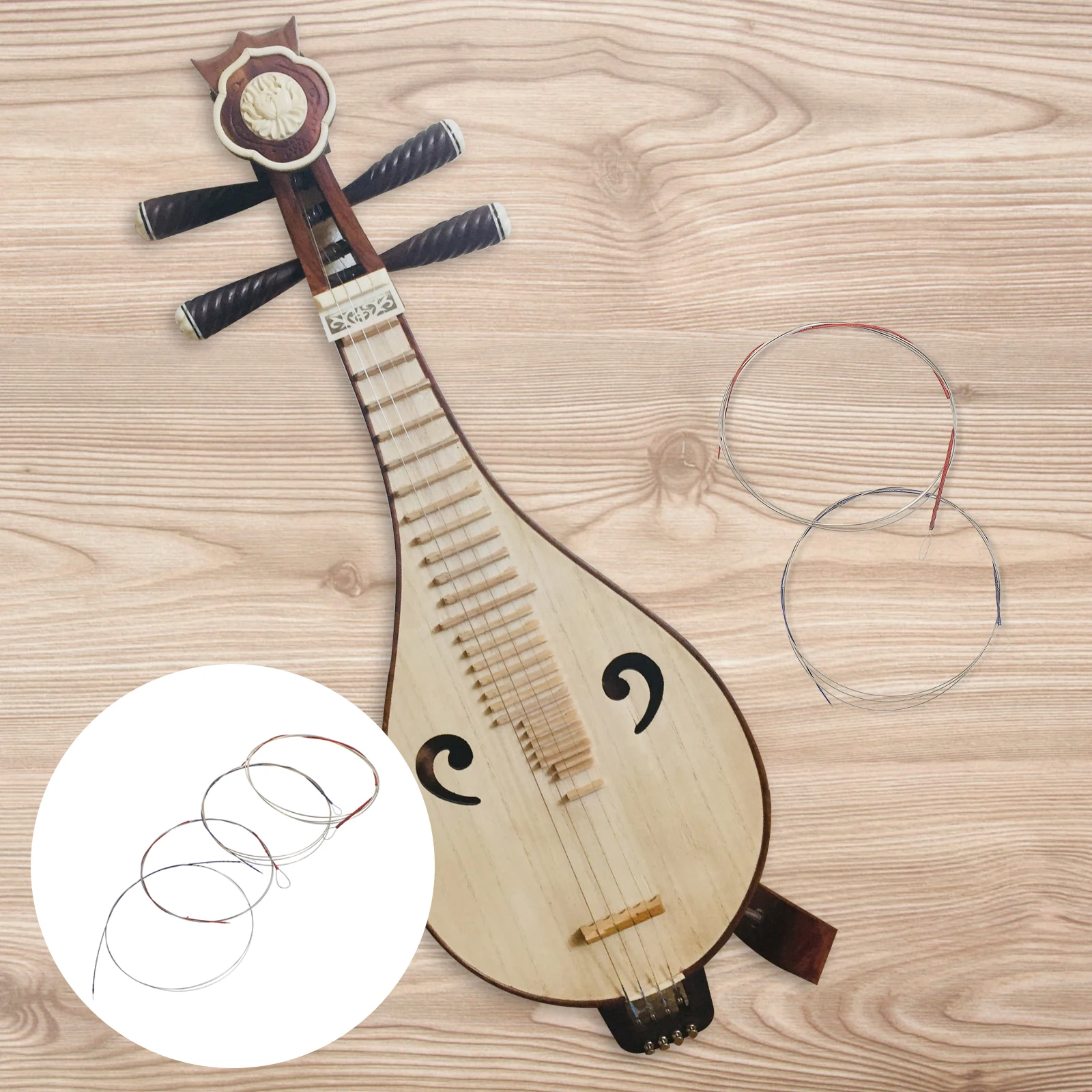 Liuqin Strings Set High Quality Alloy Instrument Accessories Replacement Parts for Liu-chin Sound Practical Musical
Liuqin Strings Set High Quality Alloy Instrument Accessories Replacement Parts for Liu-chin Sound Practical Musical
