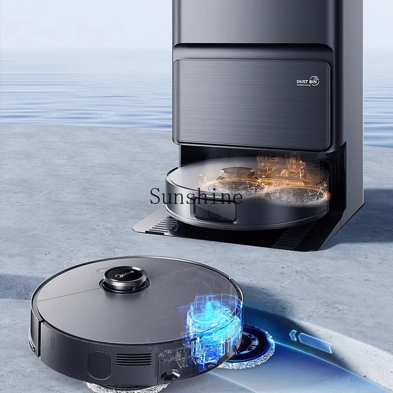 Robot V12Pro integrated sweeping and dragging household automatic anti-winding electric control water tank
Robot V12Pro integrated sweeping and dragging household automatic anti-winding electric control water tank
