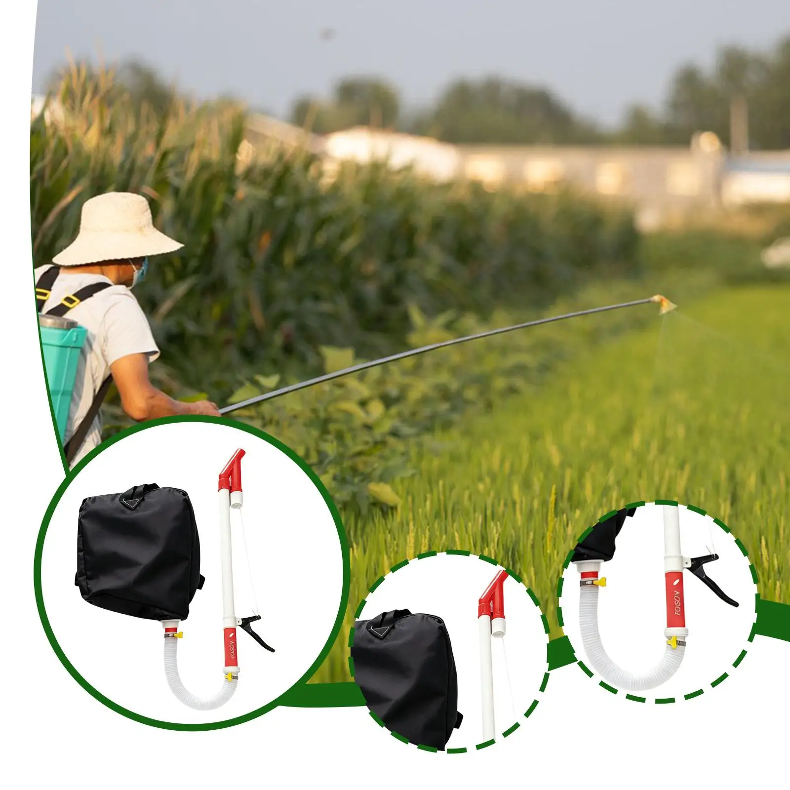 Portable Manual Fertilizer Spreader Garden Handheld Backpack Tool for Agricultural Vegetable Garden Supplies
Portable Manual Fertilizer Spreader Garden Handheld Backpack Tool for Agricultural Vegetable Garden Supplies