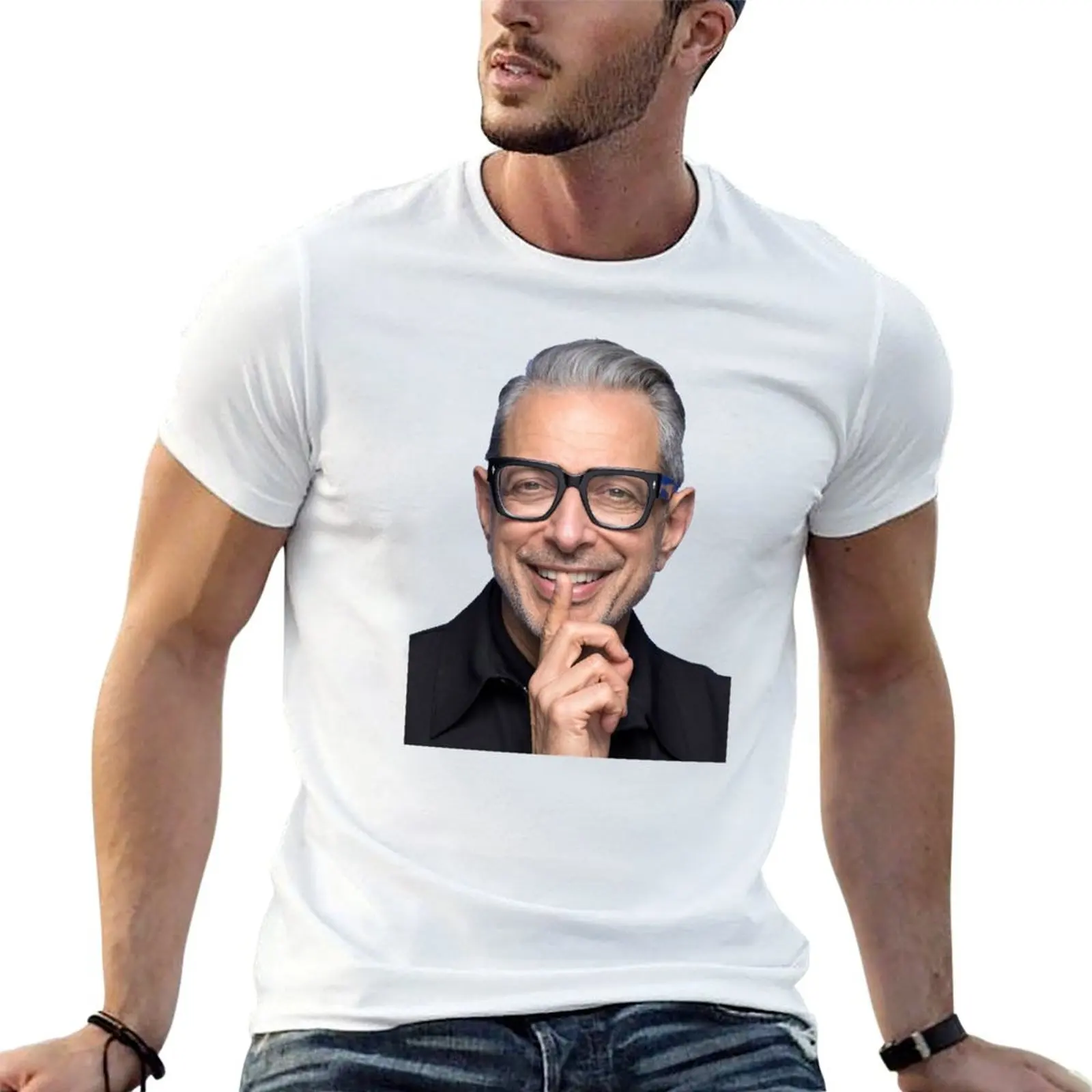 Jeff Goldblum Funny T-Shirt man t shirts for men casual t shirt man casual t shirts cotton 100% T-shirt
Jeff Goldblum Funny T-Shirt man t shirts for men casual t shirt man casual t shirts cotton 100% T-shirt
