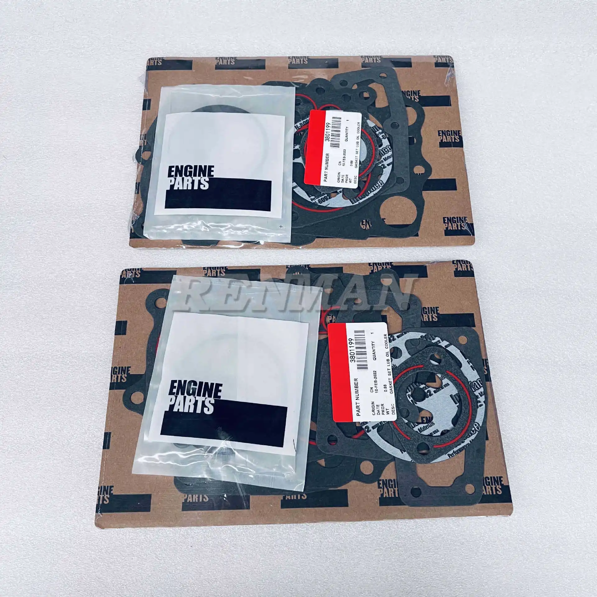 2Pcs supply Chongqing Cummins engine NTA855 oil cooler repair kit 3801199 sealed kit
2Pcs supply Chongqing Cummins engine NTA855 oil cooler repair kit 3801199 sealed kit