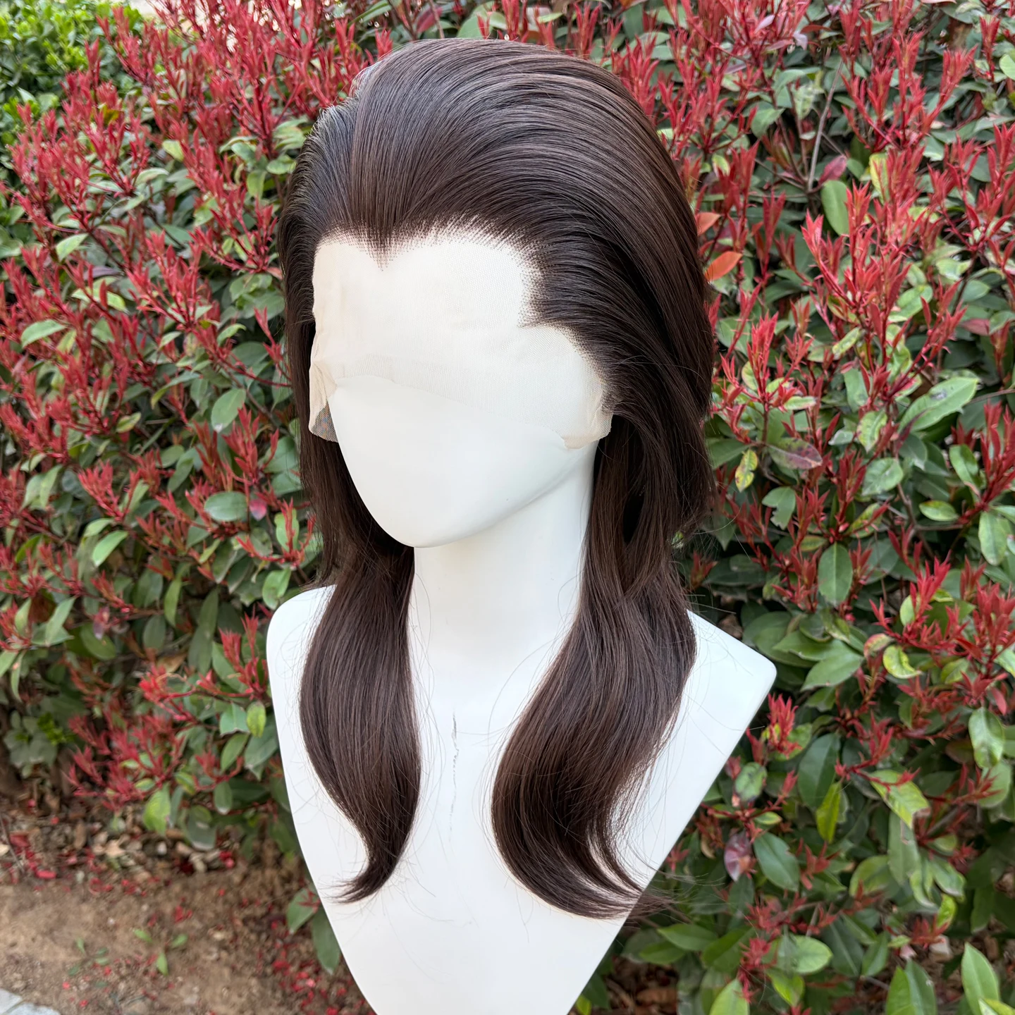 13x4 Synthetic Lace Front Wig for Women Brown Widow's Peak Natural Straight Mullet Synthetic Wigs Wolf Tail Lace Cosplay Wig
13x4 Synthetic Lace Front Wig for Women Brown Widow's Peak Natural Straight Mullet Synthetic Wigs Wolf Tail Lace Cosplay Wig