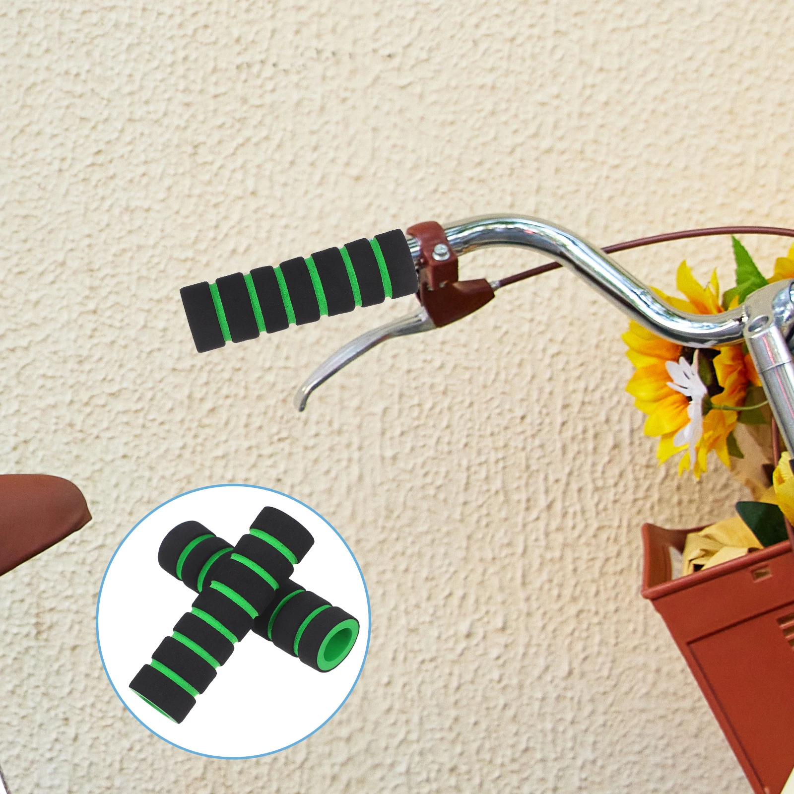 2pcs Bicycle Handlebar Grips Non-Slip Comfortable Vibration Absorbing For Electric Folding Cruiser Dirt Jumper Scooter
2pcs Bicycle Handlebar Grips Non-Slip Comfortable Vibration Absorbing For Electric Folding Cruiser Dirt Jumper Scooter