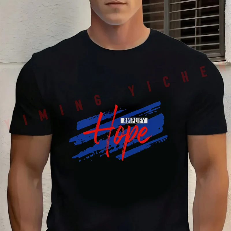 Men's Summer Cotton T-shirt Hope Amplify Graphic Motorcycle Tee Casual Short-sleeve Motorbike Cycling Top
Men's Summer Cotton T-shirt Hope Amplify Graphic Motorcycle Tee Casual Short-sleeve Motorbike Cycling Top