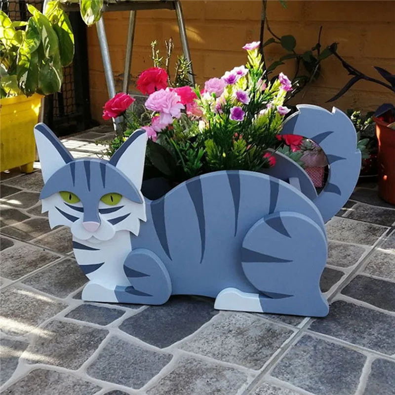 Well Made-Cat Flower Pots, Garden Flower Containers, Animal Decorations, Home And Garden Decorations
Well Made-Cat Flower Pots, Garden Flower Containers, Animal Decorations, Home And Garden Decorations