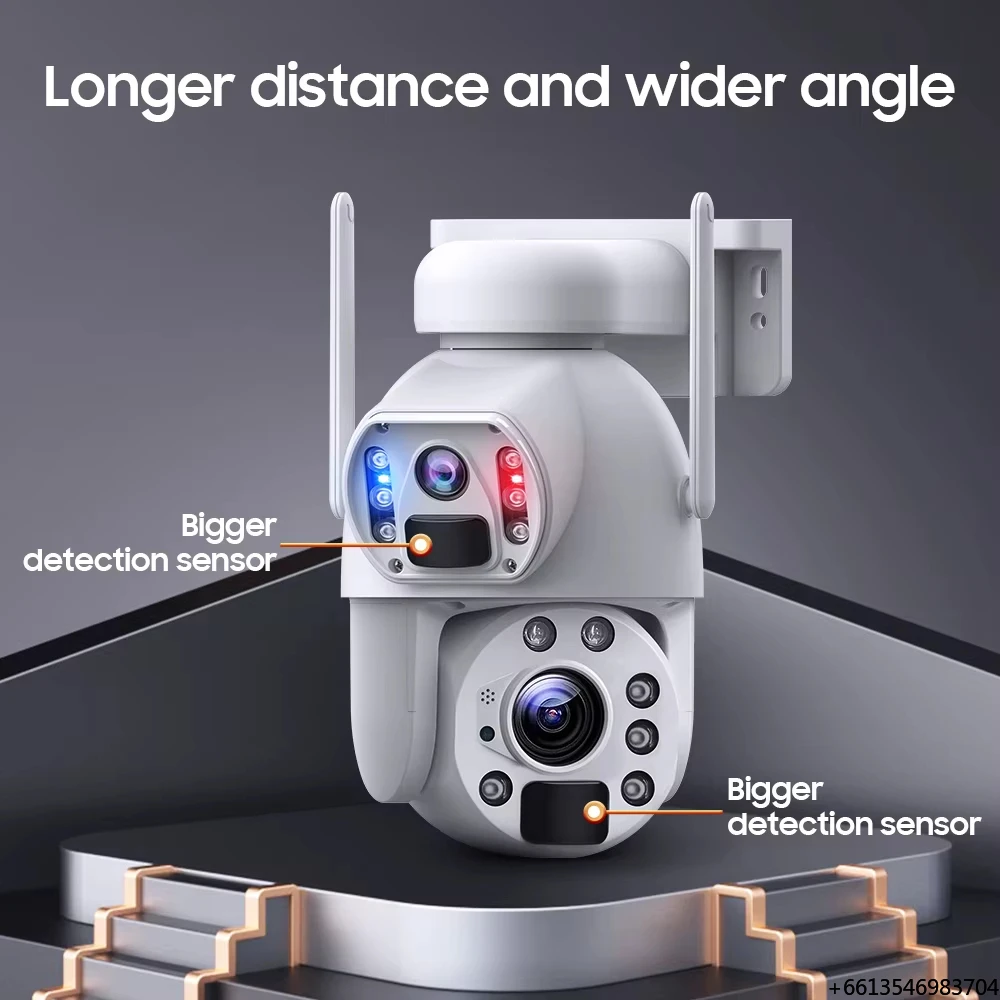 Y5 Solar Camera 20x Full HD Outdoor Smart PTZ WiFi Camera with AI Auto Tracking Feature
Y5 Solar Camera 20x Full HD Outdoor Smart PTZ WiFi Camera with AI Auto Tracking Feature