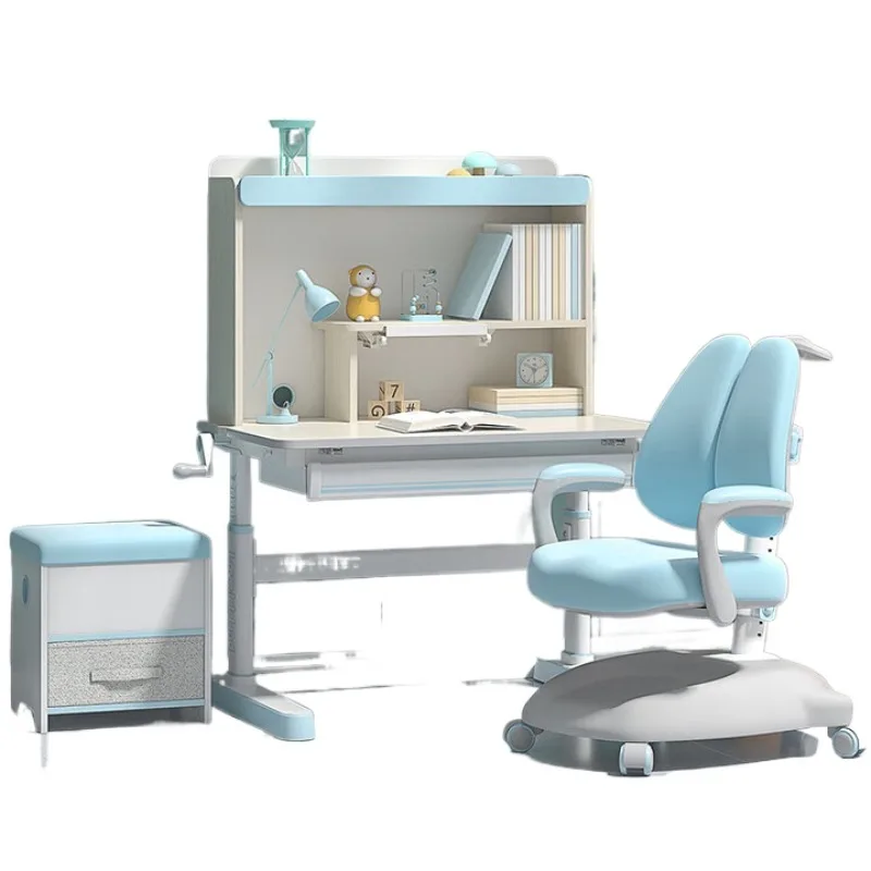 Primary school students writing table and chair combination set can be lifted and lowered
Primary school students writing table and chair combination set can be lifted and lowered