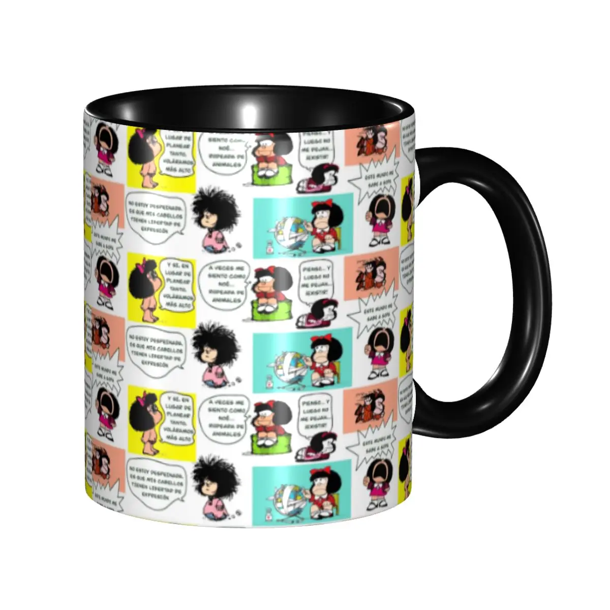 Custom Manga Quino Mafalda Coffee Mugs DIY Kawaii Cartoon Ceramic Tea Milk Cups
Custom Manga Quino Mafalda Coffee Mugs DIY Kawaii Cartoon Ceramic Tea Milk Cups