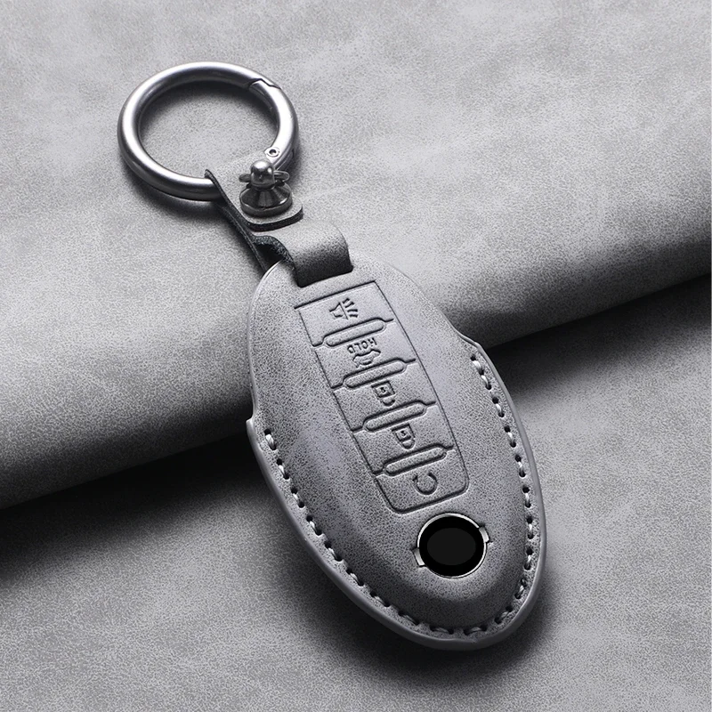 5 Buttons Leather Car Key Case Cover For Nissan Altima Sentra Maxima X Trail T32 2020 Rogue Murano Armada Pathfinder Versa
5 Buttons Leather Car Key Case Cover For Nissan Altima Sentra Maxima X Trail T32 2020 Rogue Murano Armada Pathfinder Versa