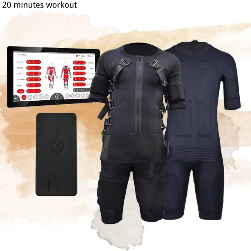 Best Selling Products Wireless EMS Electric Training Suit Fitness Muscle Stimulator
Best Selling Products Wireless EMS Electric Training Suit Fitness Muscle Stimulator