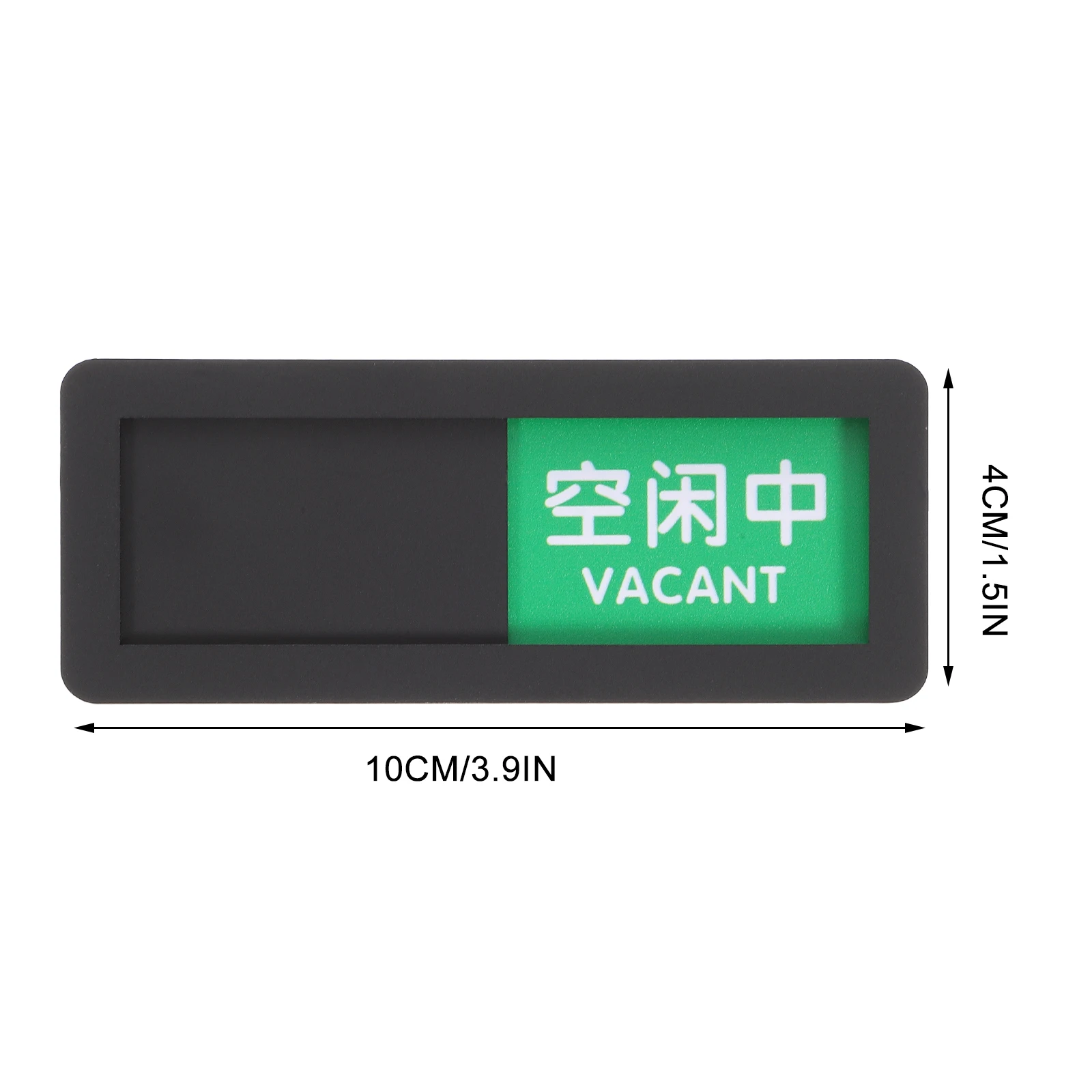 Acrylic Door Sign with Red Green Indicator for Office Conference Room Vacant Slider Marker Premium Use
Acrylic Door Sign with Red Green Indicator for Office Conference Room Vacant Slider Marker Premium Use