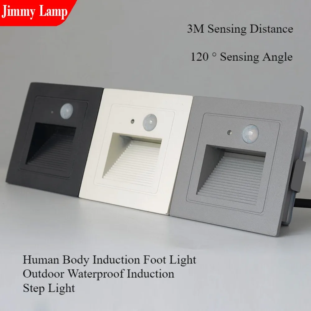 Recessed 3W LED Aluminum Human Body Sensing Foot Light Outdoor Waterproof IP65 Sensing Step Light Indoor Outdoor Corner Light
Recessed 3W LED Aluminum Human Body Sensing Foot Light Outdoor Waterproof IP65 Sensing Step Light Indoor Outdoor Corner Light