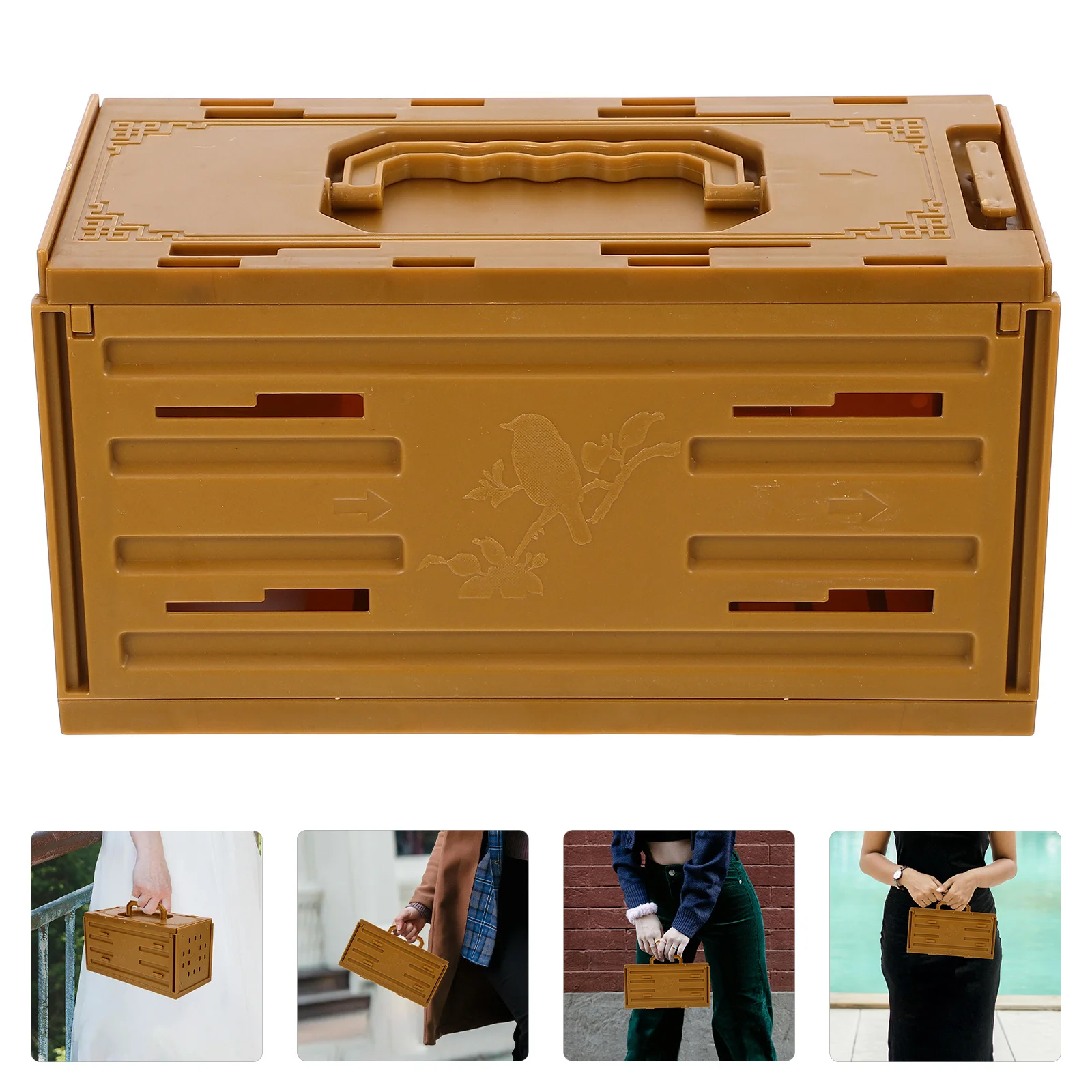 Plastic Portable Bird Carrier Cage Travel Transport Shelter Large Spacious Bird Cage for Parrots Parakeets Cockatiels Outdoor
Plastic Portable Bird Carrier Cage Travel Transport Shelter Large Spacious Bird Cage for Parrots Parakeets Cockatiels Outdoor