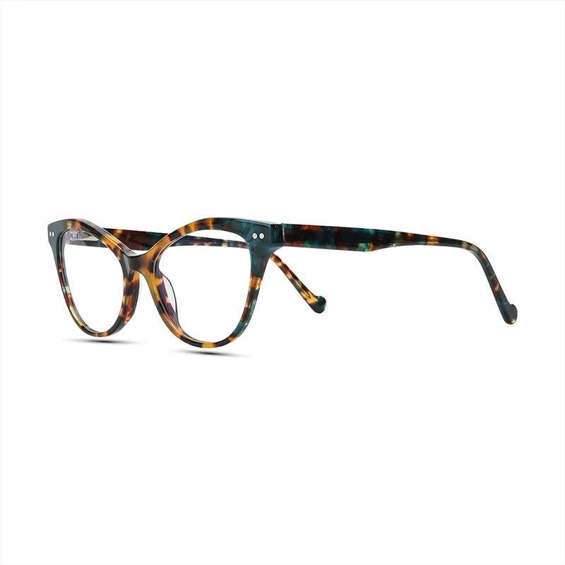 Luxury Vintage Women's Fashion Cat-Eye Glasses Chic Design Style Clear Lenses Acetate Frame Metal Hinge Decoration Glasses
Luxury Vintage Women's Fashion Cat-Eye Glasses Chic Design Style Clear Lenses Acetate Frame Metal Hinge Decoration Glasses