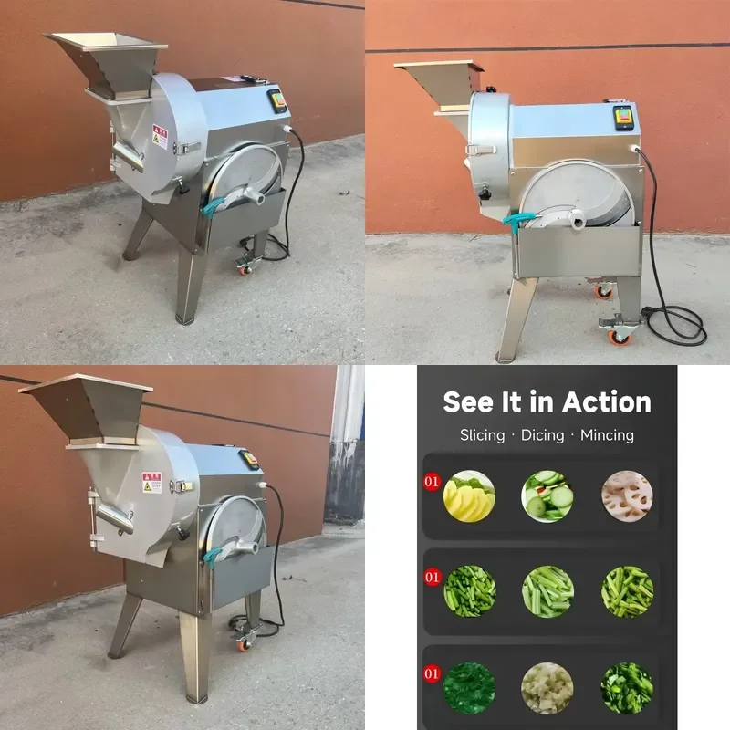 2026 Industrial Stainless Steel Vegetable Cutter & Dicer, Potato Sweet Potato Onion Cube Slicer, Commercial Shredder
2026 Industrial Stainless Steel Vegetable Cutter & Dicer, Potato Sweet Potato Onion Cube Slicer, Commercial Shredder
